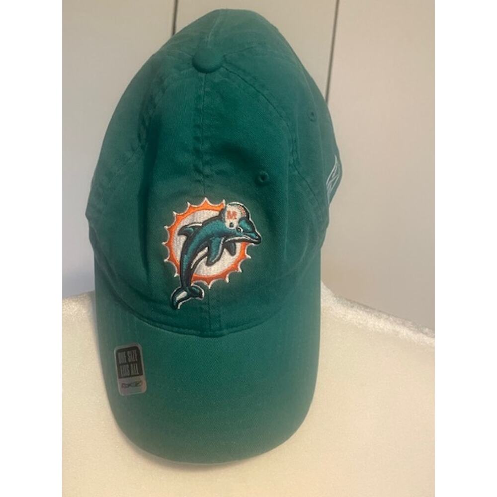 NFL Miami‎ Dolphins Aqua Baseball Style Hat NWT